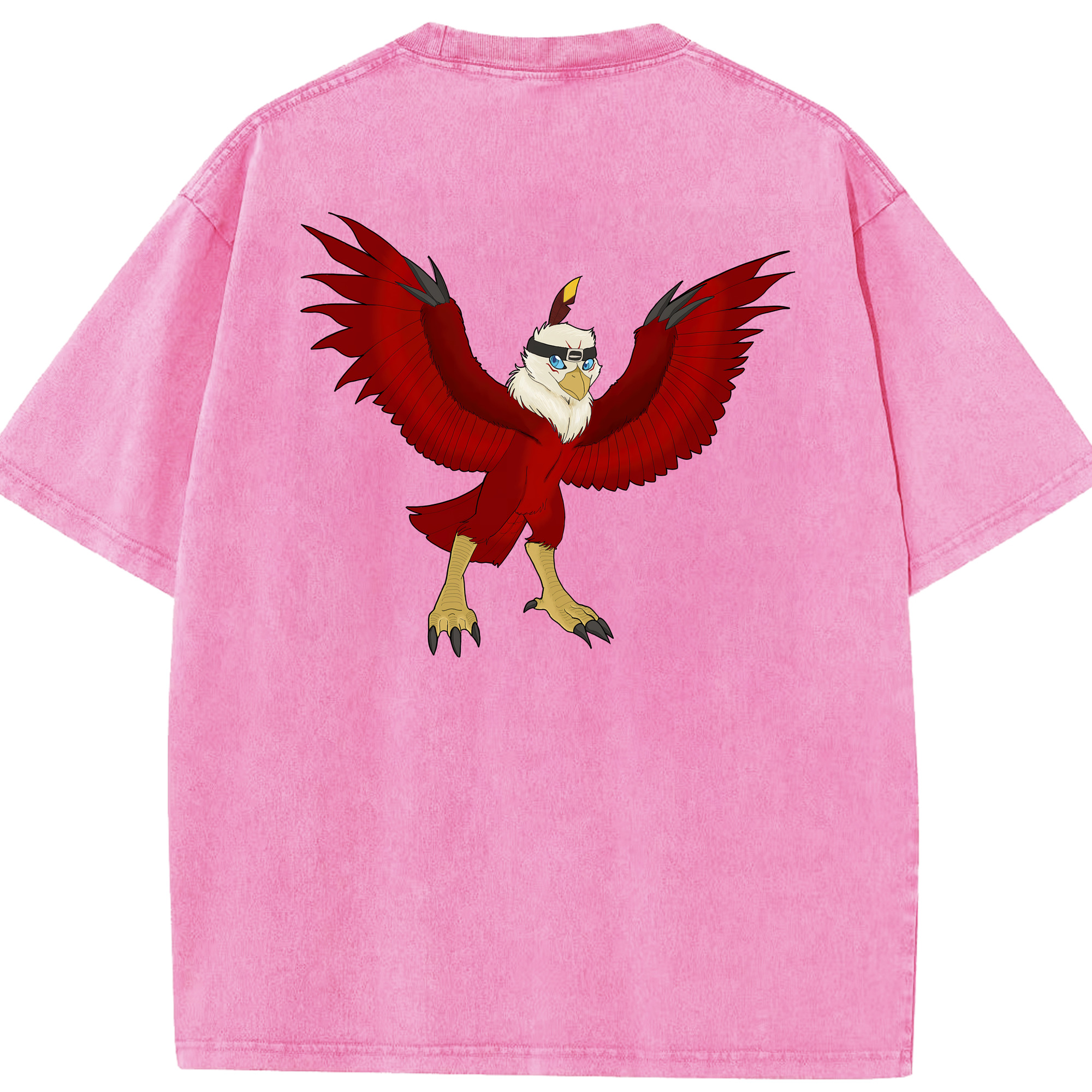 （画像用） Digimon デジタルモンスター/デジモン 綿100% ヴィンテージ風 半袖Tシャツ（背面プリント）